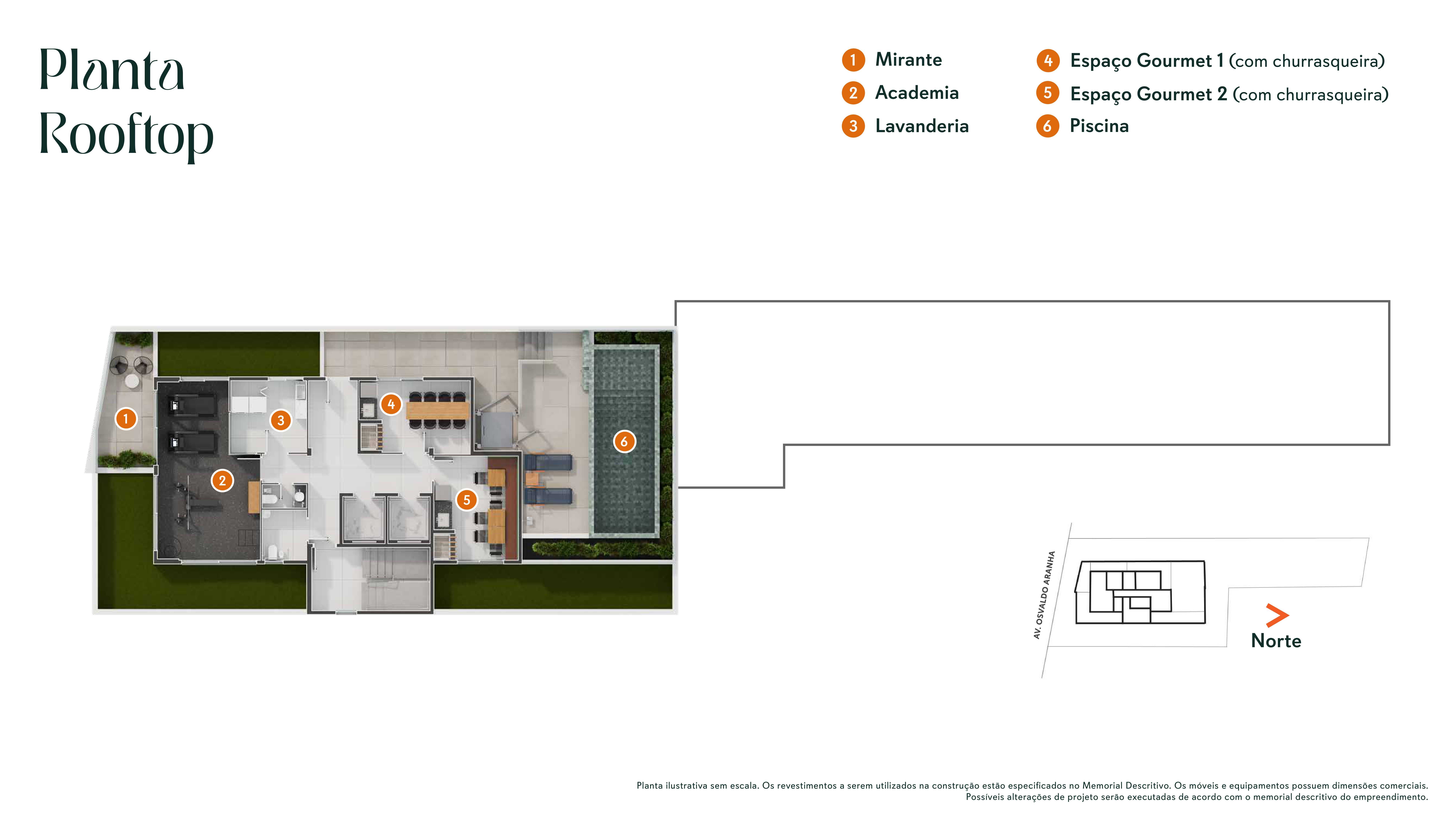 Planta - Studio à venda Bom Fim, Porto Alegre com 1 quarto 25,12m² - Fernando Jarutais